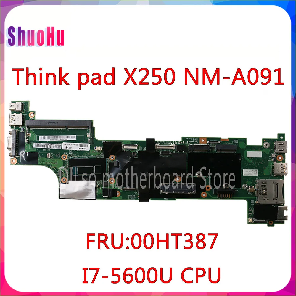 KEFU NM A091 I7 5600U процессорный кулер для Lenovo Thinkpad X250 материнская плата DDR3 HM87 Intel