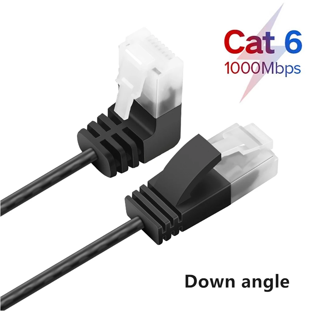 Сверхтонкий Ethernet-кабель Cat6 сетевой кабель RJ45 Lan UTP для совместимый патч-корд