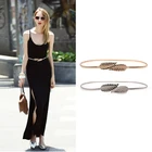 Эластичный ремень женский с цветочным дизайном