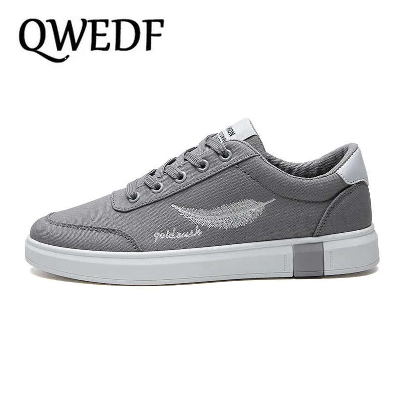 QWEDF 2019 Туфли с подошвой из вулканизированной резины для Для мужчин тенденция
