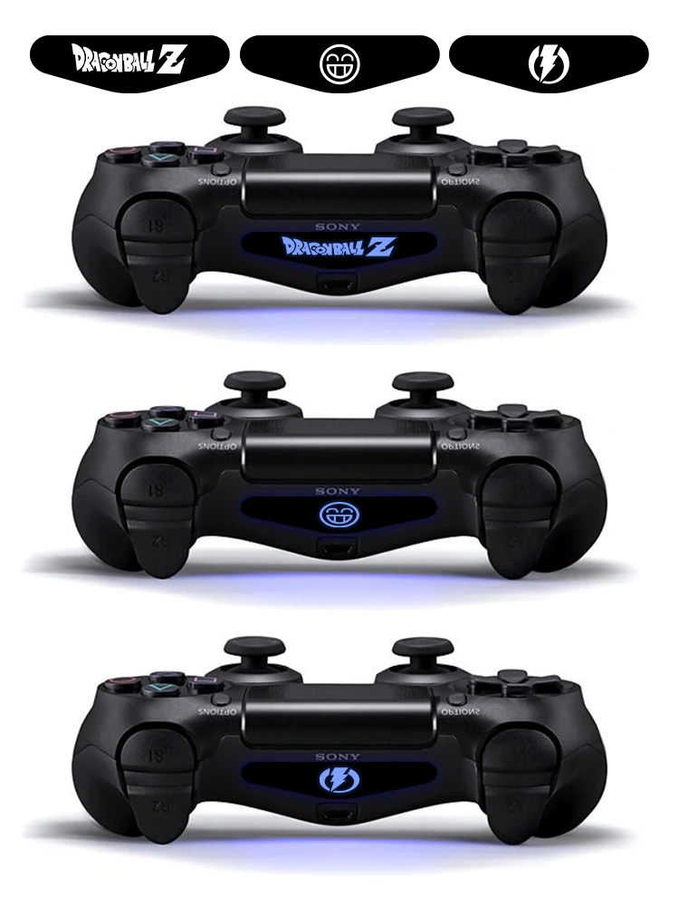 9 шт./компл. светильник светодиодный наклейки для кожи для Playstaion4 PS4 Геймпад светильник наклейки для PS4 Slim Ps4 pro игровой контроллер