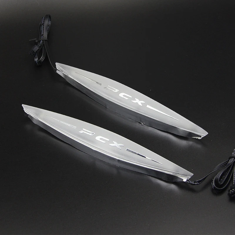 

for Honda PCX150 Modified Eyebrow Light Colorful Water Turn Signal PCX150 Remote Control Light