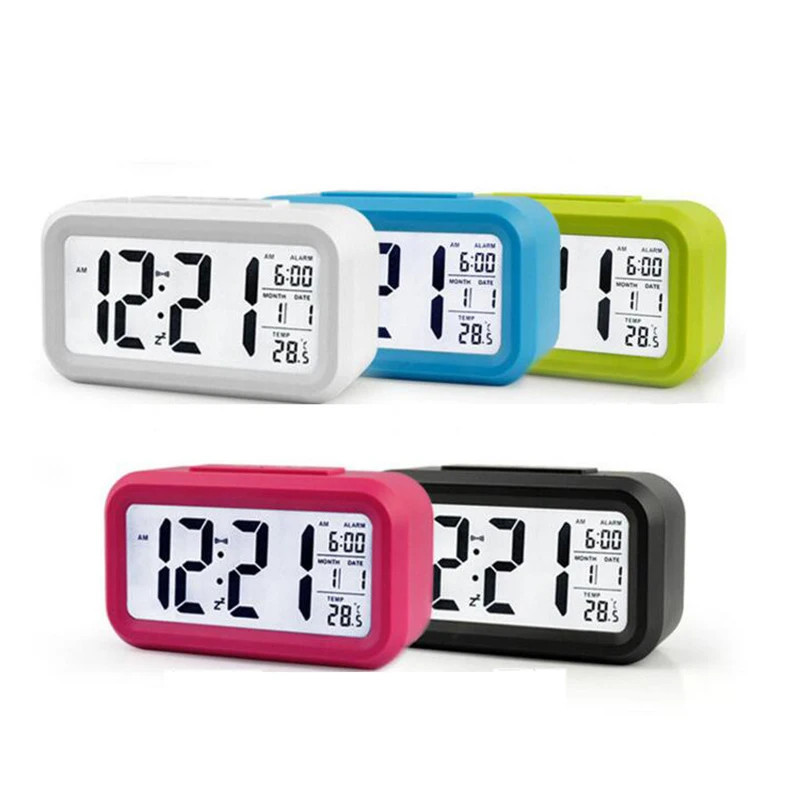 

Intelligent Alarm Clock Lazy Sleepy Alarm Clock Mute Backlight Electronic Clock Creative Digital Clock Gift