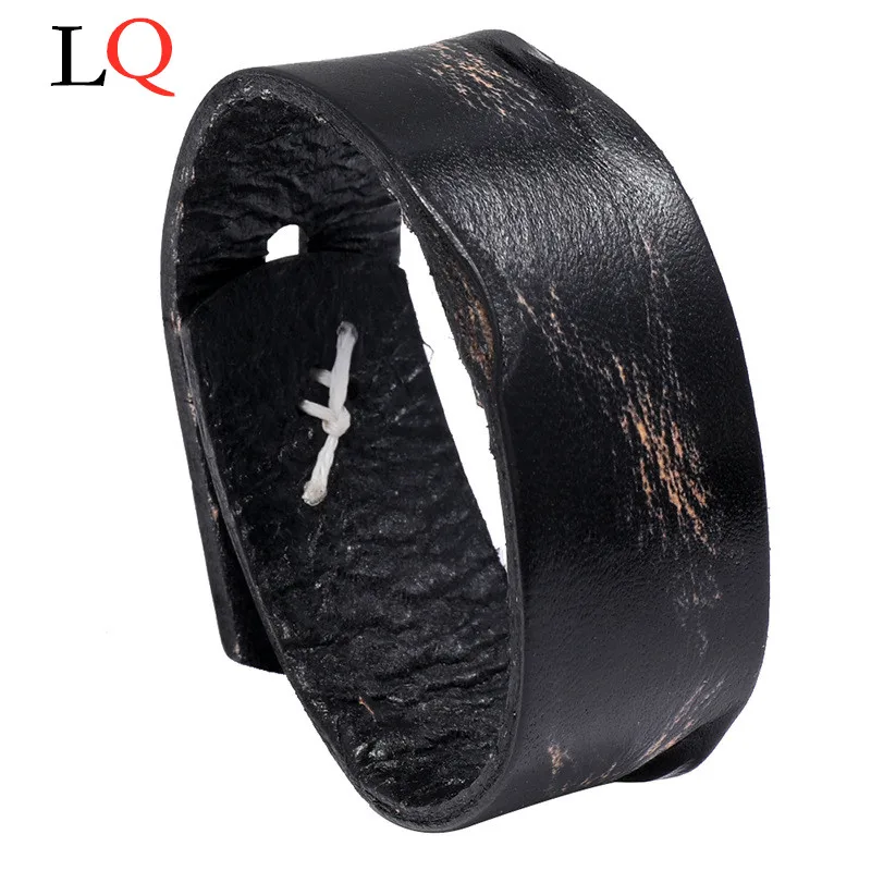 Браслет кожаный мужской подарок для мужчин модные аксессуары друзей подарки