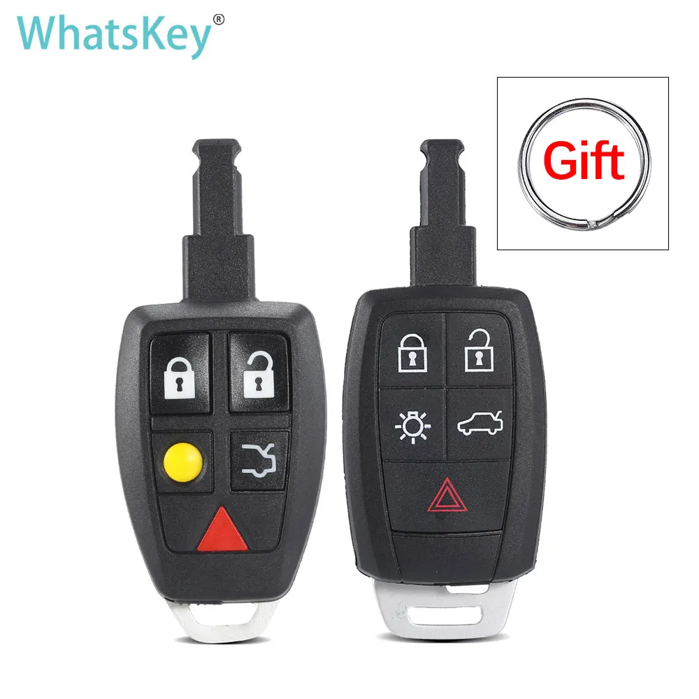 Новинка запасной умный чехол WhatsKey для Volvo C30 C70 XC90 V70 S60L V50 S40 автомобильные