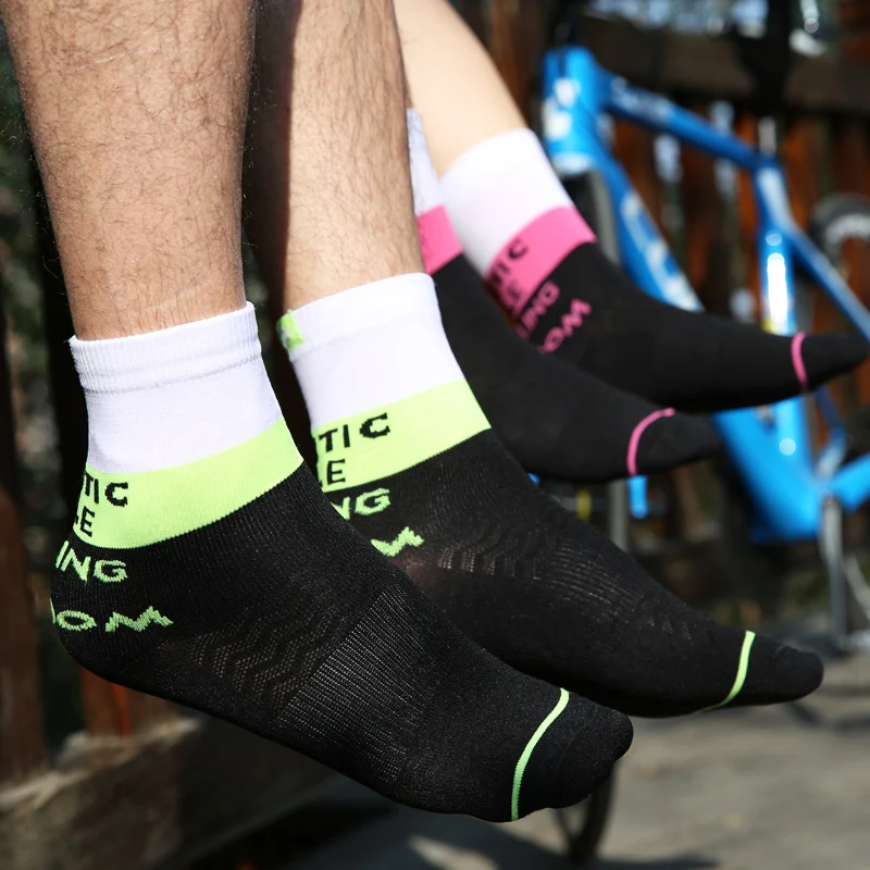 

Santic 2019 новые профессиональные велосипедные носки дышащие MTB горный велосипед спортивные носки мужские и женские носки для верховой езды 3 ц...