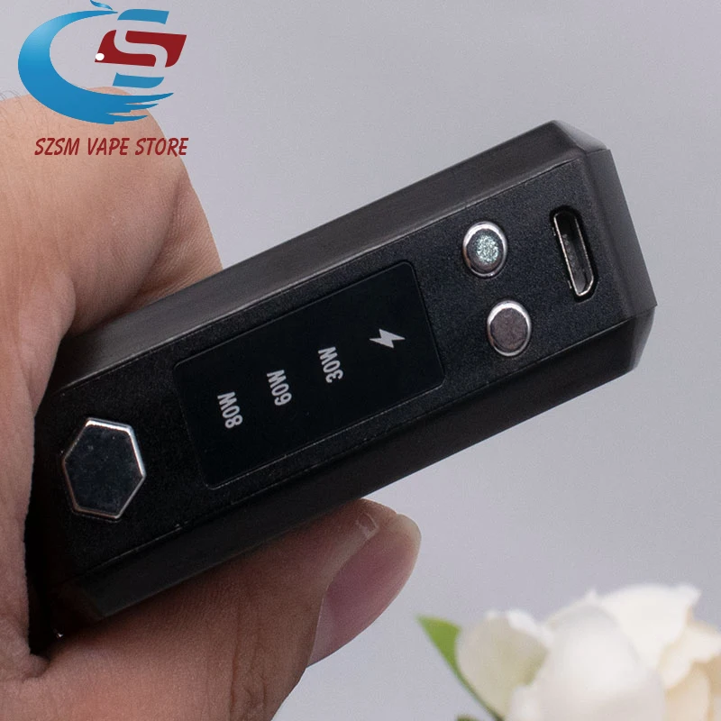 Оригинальная электронная сигарета 30 80 Вт вейп бокс с контролем температуры