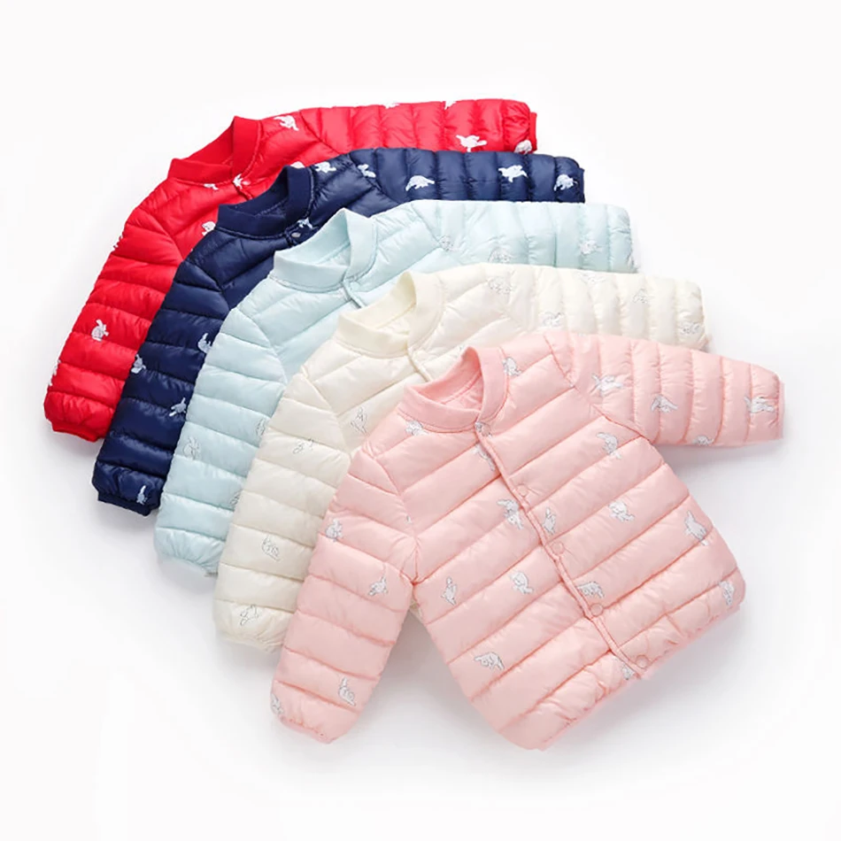 

Girls Jackets 2021 Children Outerwear Coat Winter Baby Boys Girls Cardigan Jacket Toddler Warm Coat Kids Clothes For 1-6 Years