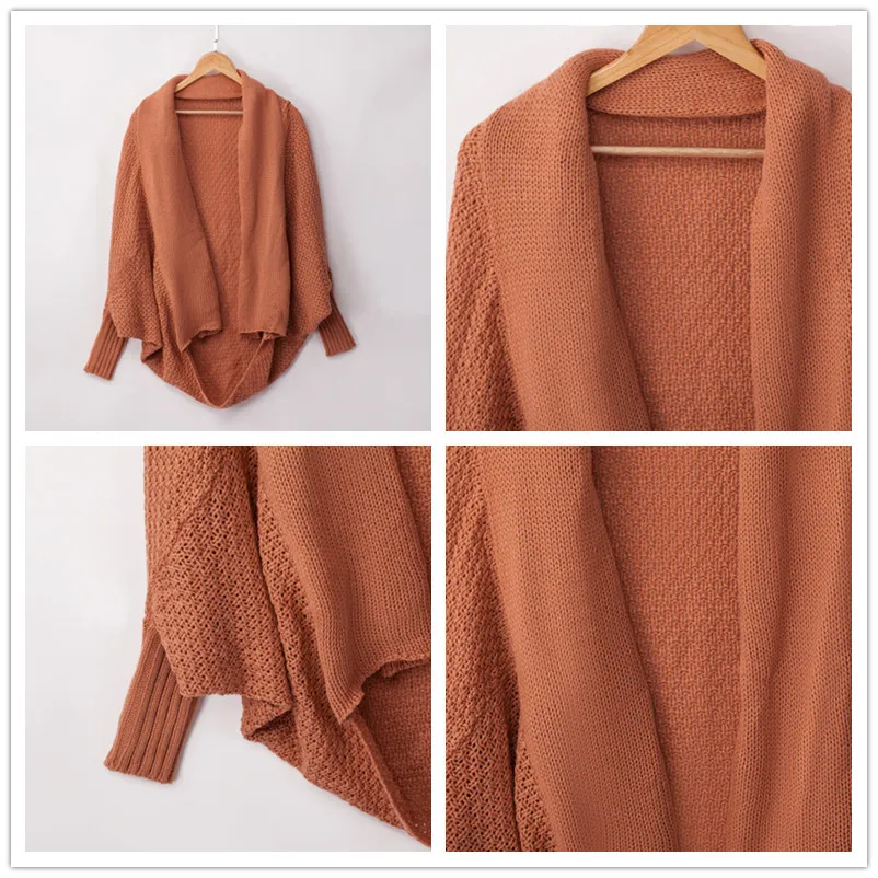 открытый передний кардиган женский длинный свитер осень 2019 кардиганы больших