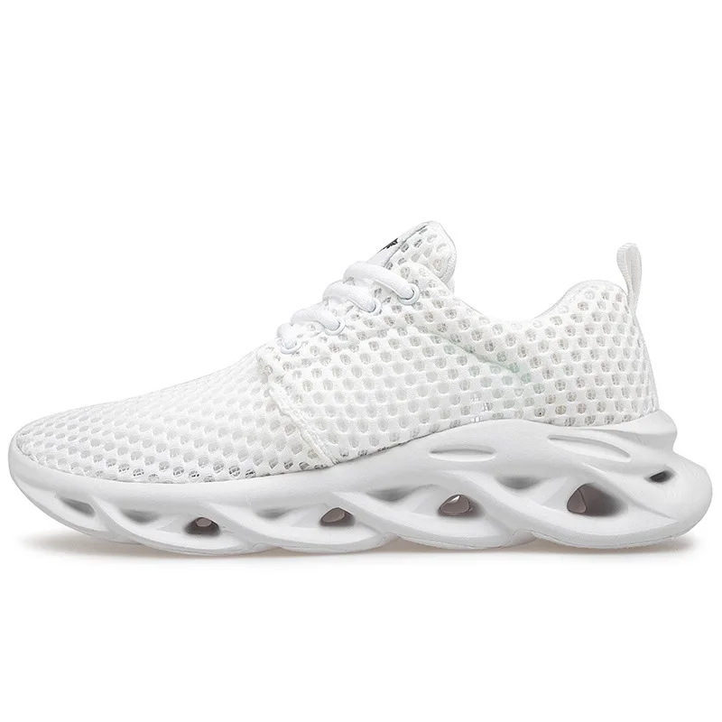 

Fashion Summer Shoes Men Casual Air Mesh Shoes Lightweight Breathable Slip-On Flats Chaussure Homme Large Sizes 36-46