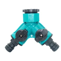 y type tap connectors with quick adapter 12 and 34 inch water inlet garden hose splitter y type watering connector distributor