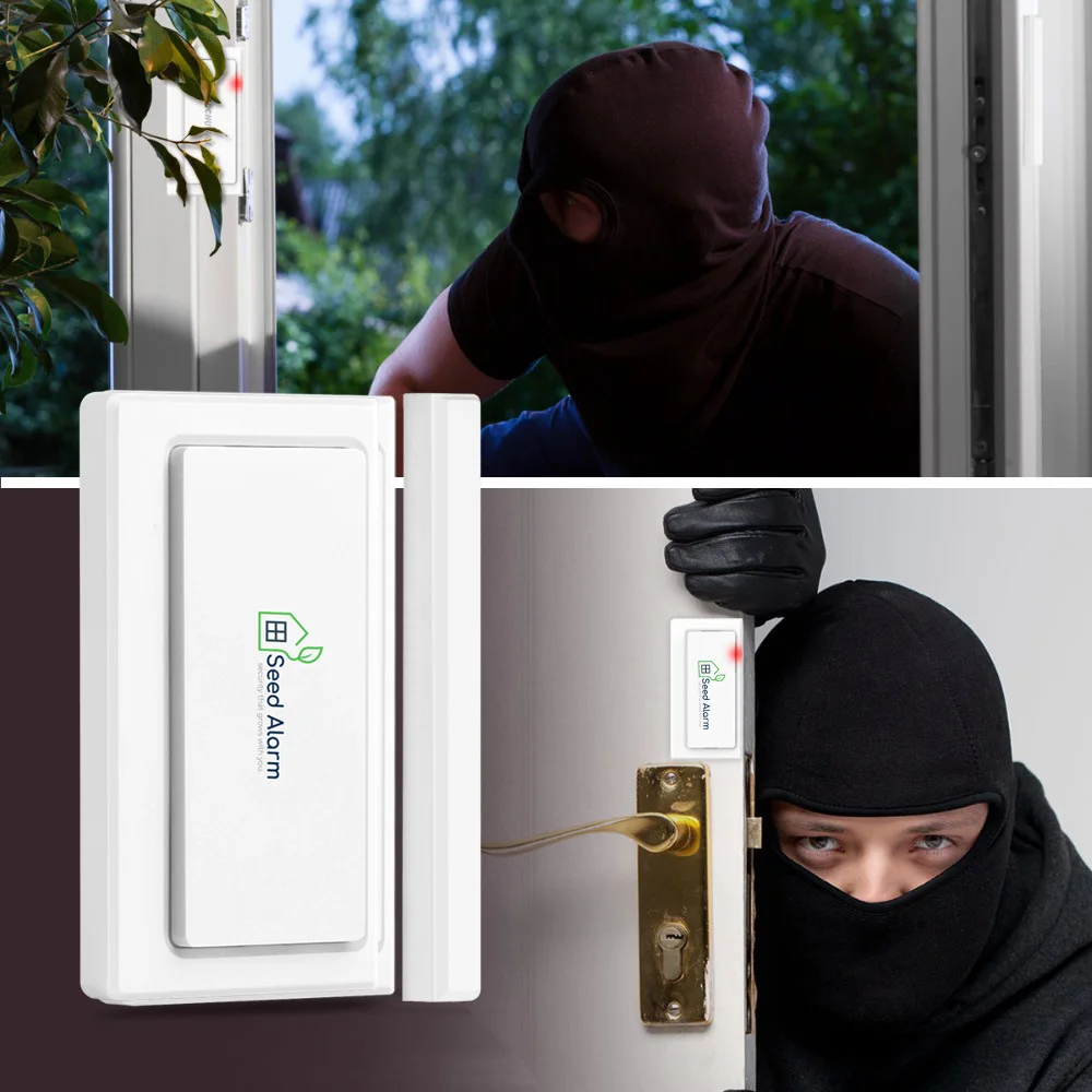 Новый дизайн на месте ночной Светильник сигнализация с открытой двери и окна