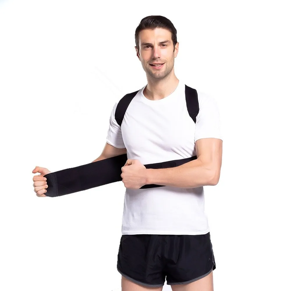 Корректор осанки для женщин и мужчин дышащая поддержка ключицы груди спины