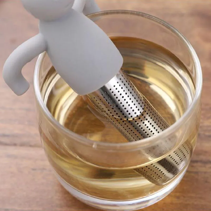 

Cute Tea Strainers Tea Infuser Reusable Teaware Bar Tool Herbal Spice Filter Home Decor Kitchen Accessories