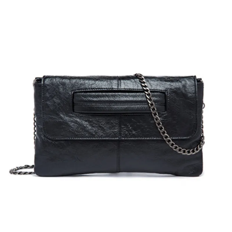 Женская сумка из натуральной кожи кожаная прошитая винтажная через одно плечо