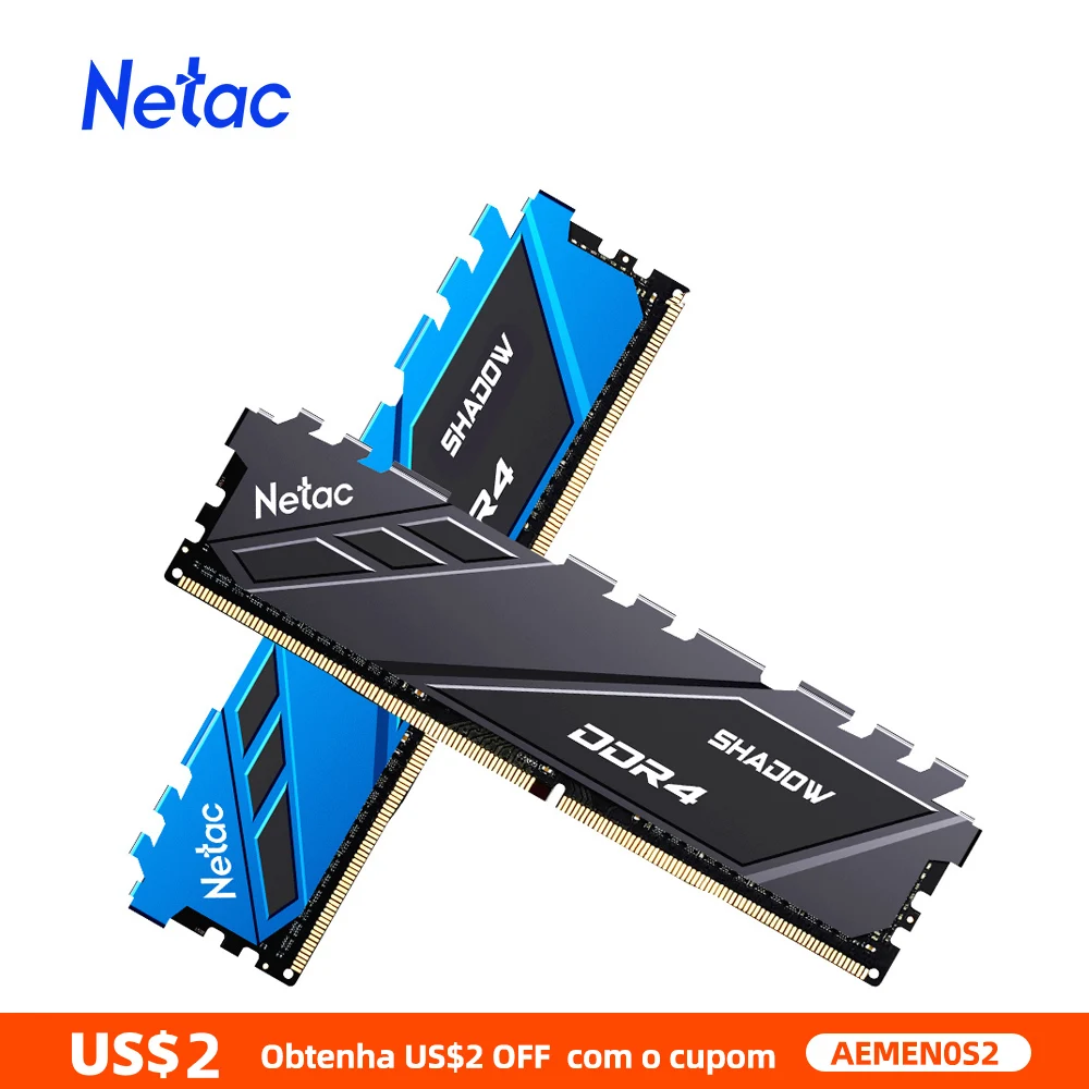 Оперативная память Netac DDR4 16 ГБ 8 ГБ оперативная Память DDR4 3200 МГц XMP 288pin для материнской платы AMD Inter