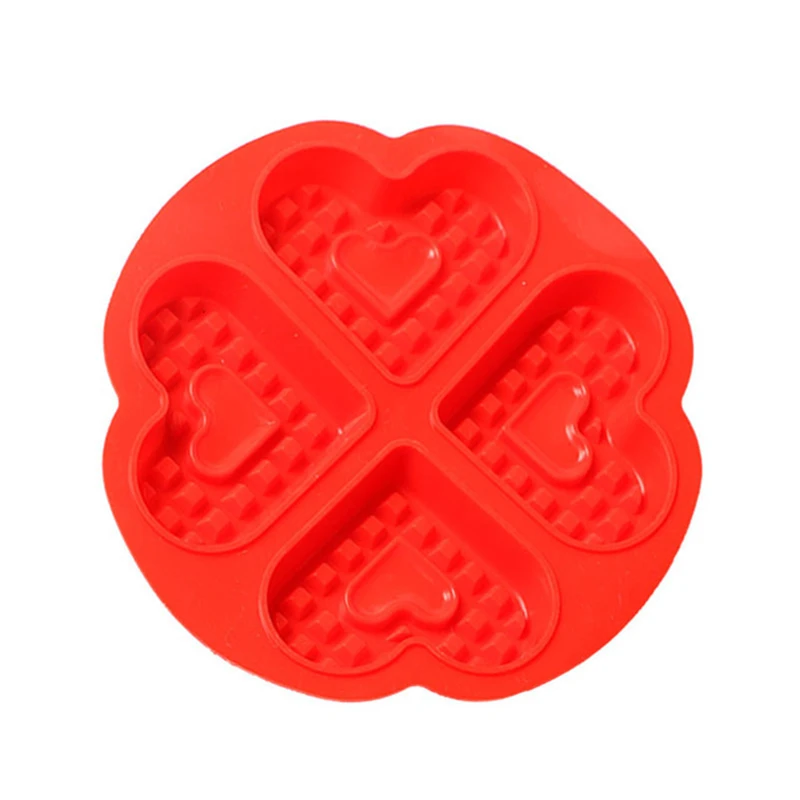 Вафельница форма для вафель поднос силиконовая печенья пирога посуда выпекания