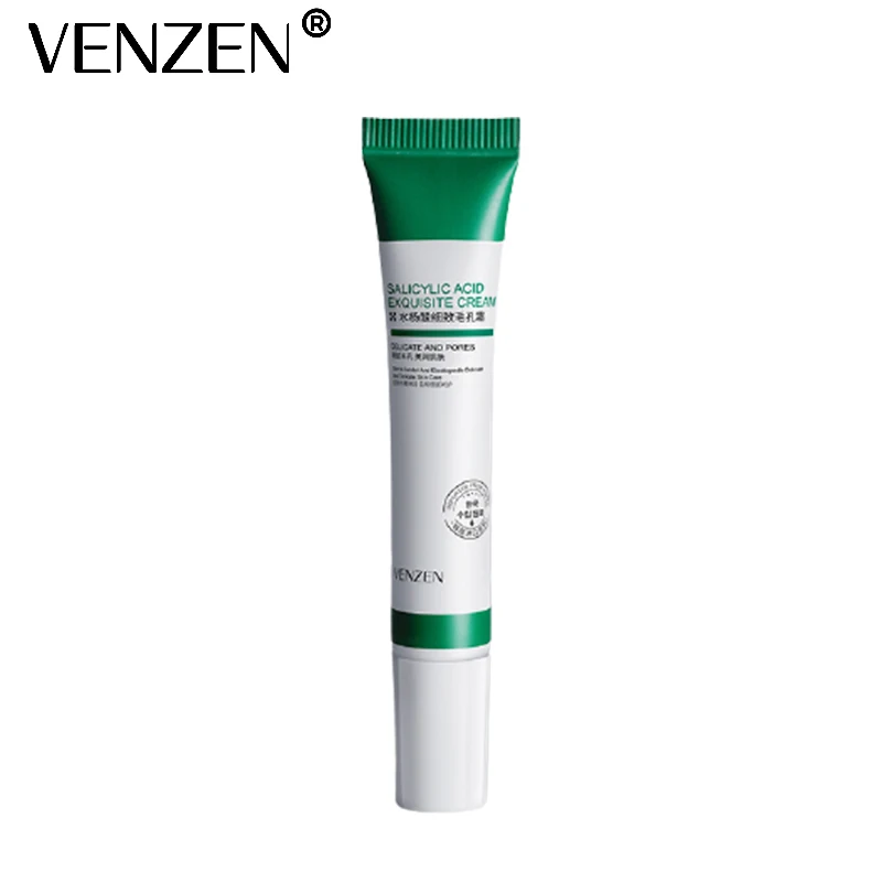 

VENZEN Salicylic Acid Pore Refining Cream Anti-Wrinkle Firming Anti-Aging Collagen Facial Essence Whitening Skin care 20g
