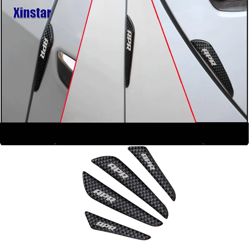 

4pcs APR Auto Car Door Guard Edge Corner Protector for Volkswagen golf6 passat B5 B6 B7 Golf MK4 MK6 MK7 CC R20 R32 R36 TDI polo