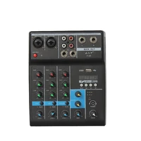 45 channels sound card mixing console digital audio mixer 48v phantom power for broadcast professional audio mixing board