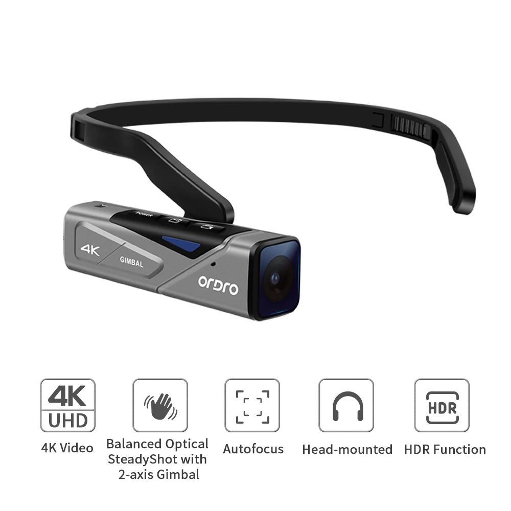ORDRO EP7 4K видео Камера видеокамера со сверхвысоким разрешением Ultra HD 60FPS