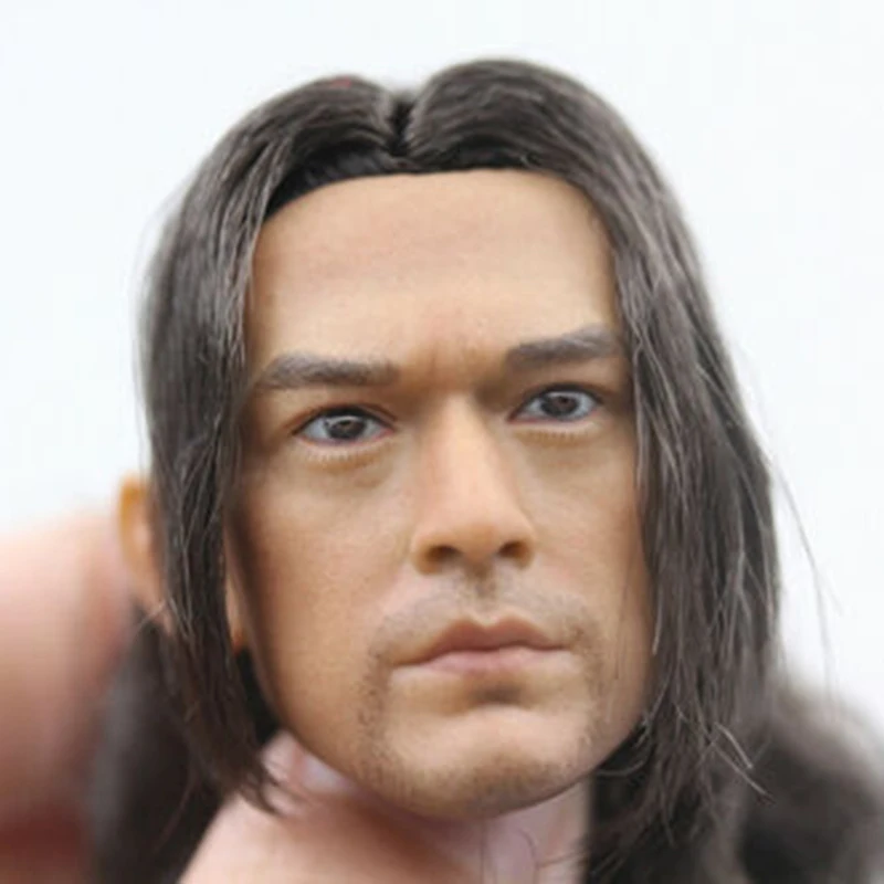 1/6 Takeshi Kaneshiro Akechi Samanosuke голова резьба посаженными волосами штативные головки