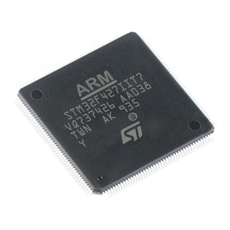 Оригинальный подлинный микроконтроллер STM32F427IIT7 QFP-176 32F427IIT7 QFP176 32-разрядный 1 шт. 100%