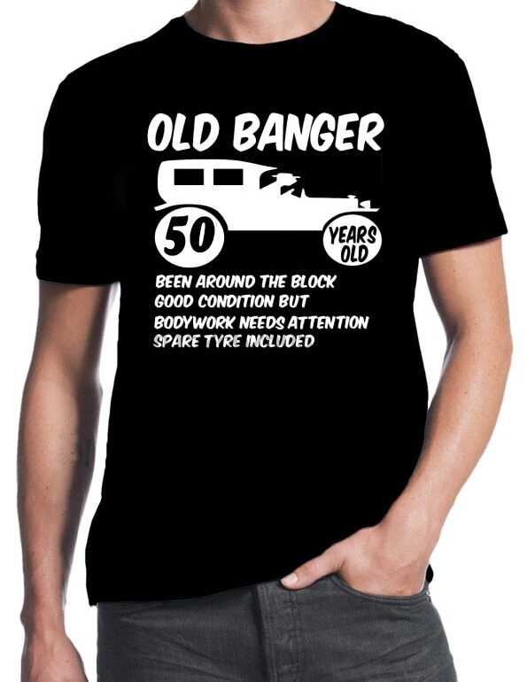 50 летний подарок на день рождения забавный лет футболка| |