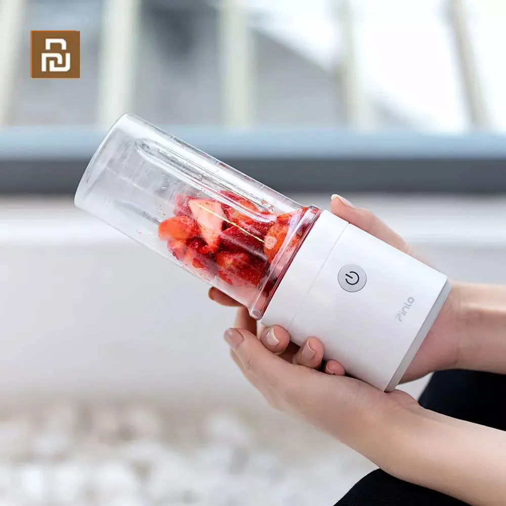 

New YOUPIN Pinlo Blender Electric Kitchen Juicer Mixer Portable food processor charging using quick juicing cut off power