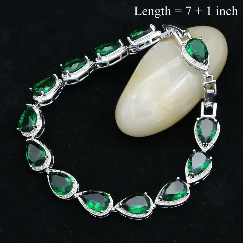 Женский ювелирный комплект из колье и серёг серебра 925 пробы | Украшения