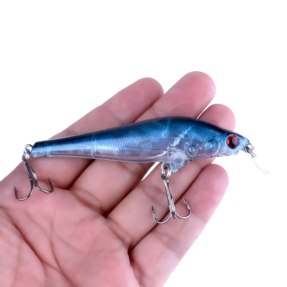 Наощуп 1 шт. Minnow приманки для рыбалки ловля щуки и карпа искусственные жесткие 10