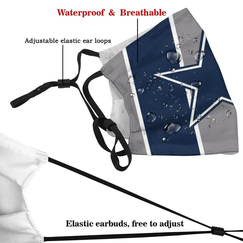 Универсальный флаг альянса Забавный принт многоразовая фильтровальная маска