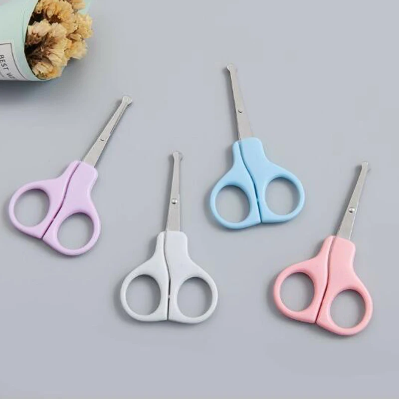

Safety Nail Clippers Scissors Cutter Newborn Baby Nail Scissors Baby Convenient Daily Baby Nail Shell Shear Manicure Tool