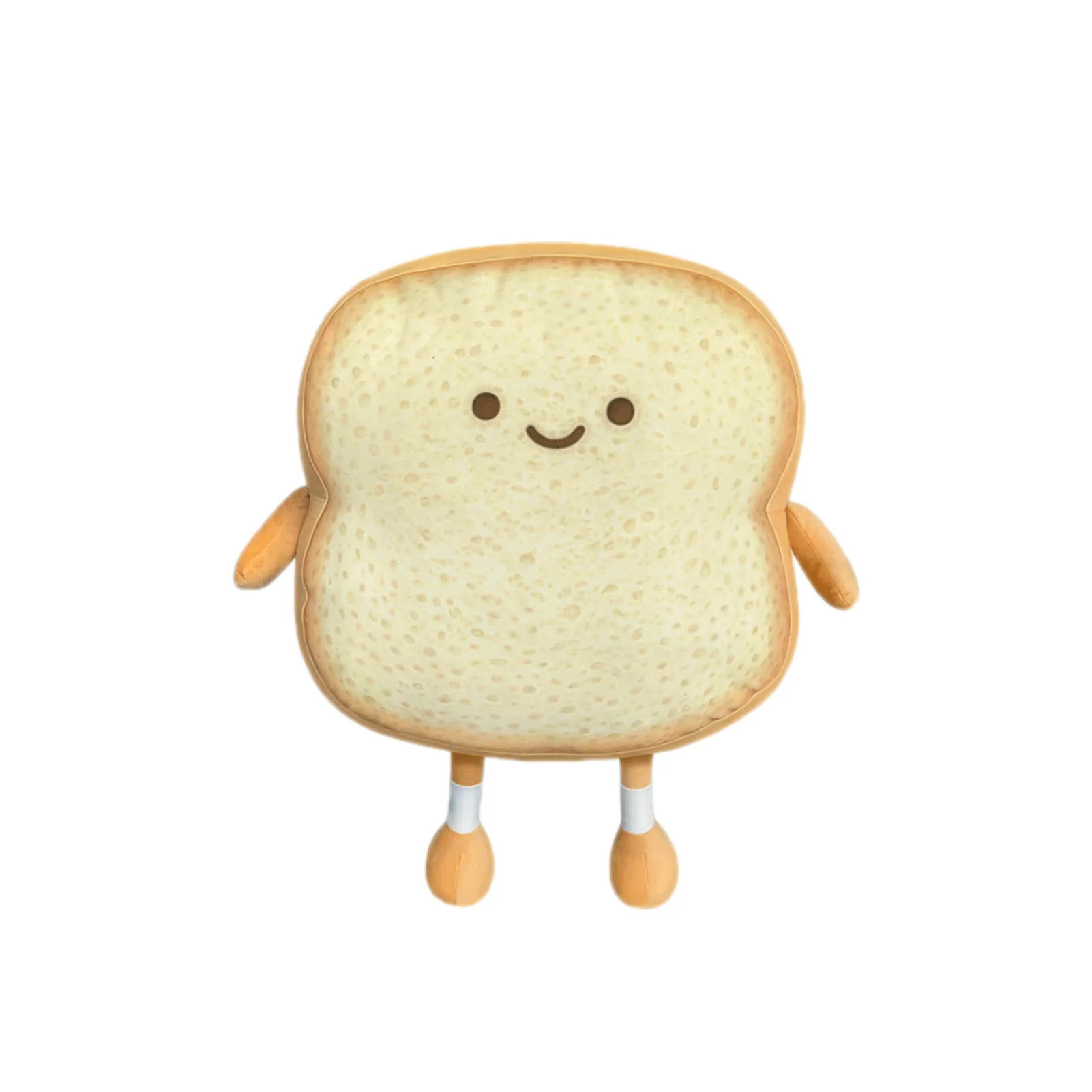 Funny Emotion Bread Plush Toy Food Simulation Sliced Pillow Shoulder Bag Kids Doll Toys | Игрушки и хобби
