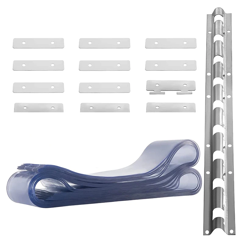 Ветрозащитная домашняя занавеска из ПВХ для кондиционера склада торгового