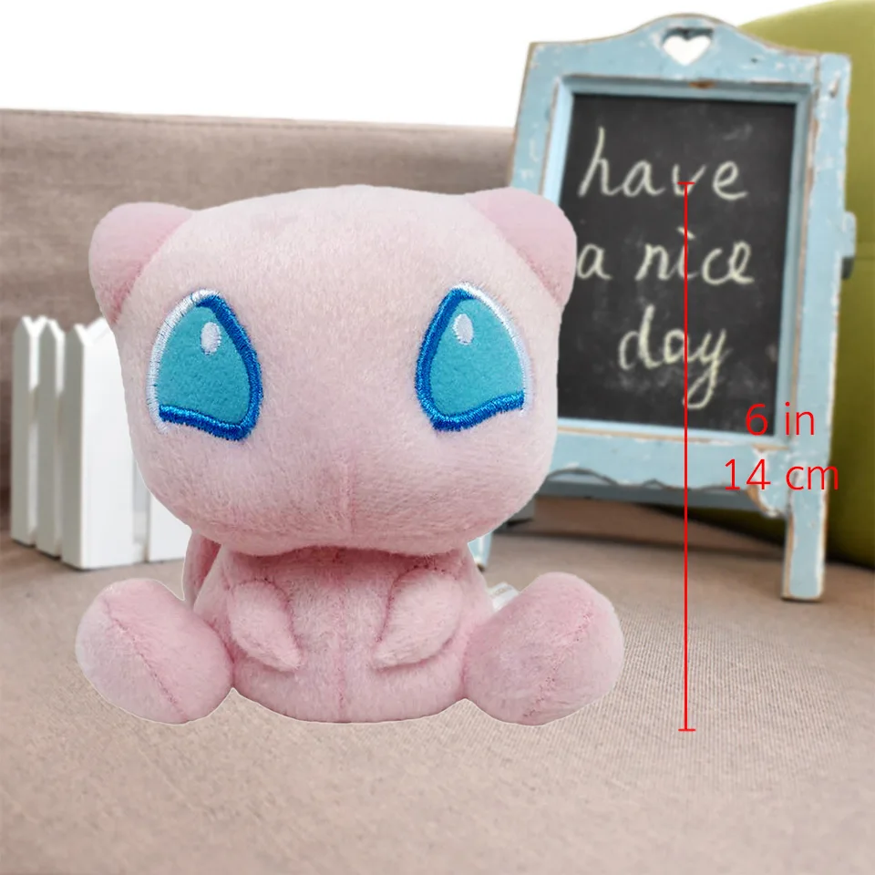 17 см японская аниме Кукла драконит плюшевые игрушки Peluche куклы мягкие животные сидящие Куклы Kawaii желтый милый Рождественский festy