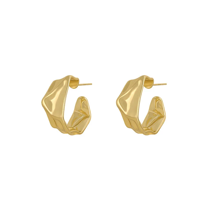 

Earrings women's new trendy temperament metal earrings earrings fashion personality exaggerated earrings