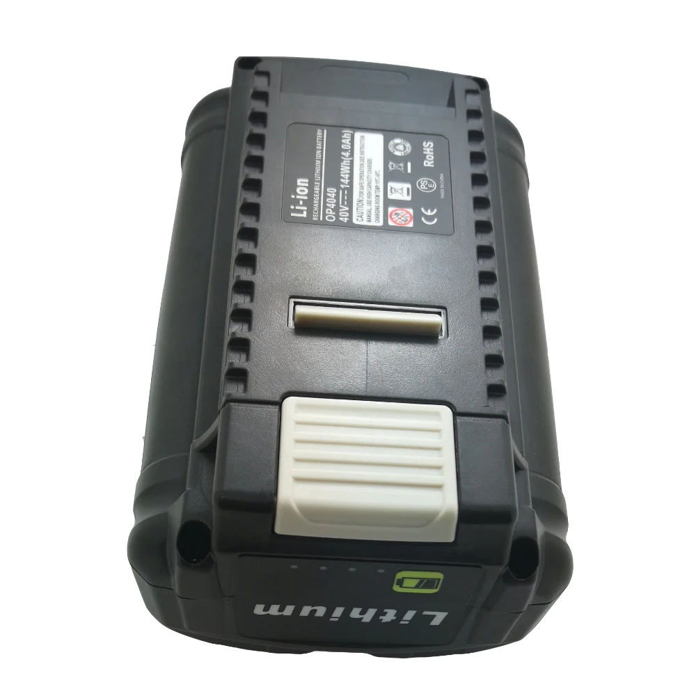 Аккумуляторная батарея для Ryobi OP4050 OP4026 40 в 4 0 Ач литий-ионная электроинструмента