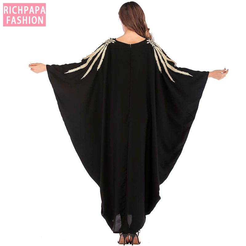 Abaya Dubai Kaftan Arab Islam Qatar Uae Pearls Muslim Hijab Dress Oman Caftan Jilbab Abayas For Women Turkish Islamic Clothing |