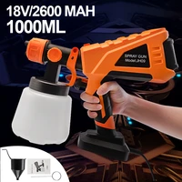 electric paint spray gun large power 600w 1000ml sprayer for home gardening for painting hand power tool sprayer