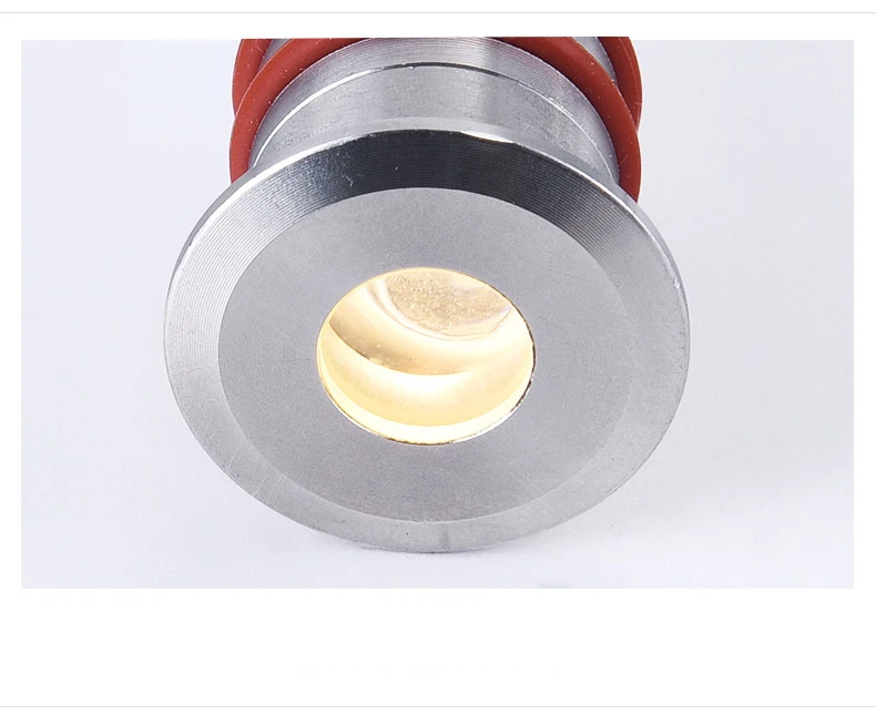 Миниатюрная Светодиодная лампа для внутреннего дворика утопленный светильник