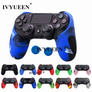 Мягкий силиконовый чехол IVYUEEN для джойстика PlayStation Dualshock 4 PS4 Pro Slim
