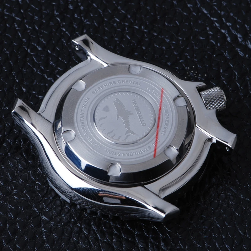 HEIMDALLR Мужские автоматические часы с сапфировым кристаллом светящиеся 200 м