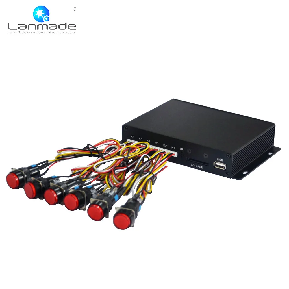 MPC1005 6 RS232 горячий Видео Медиа плеер цифровой аудио декодер Lanmade в наличии адаптер