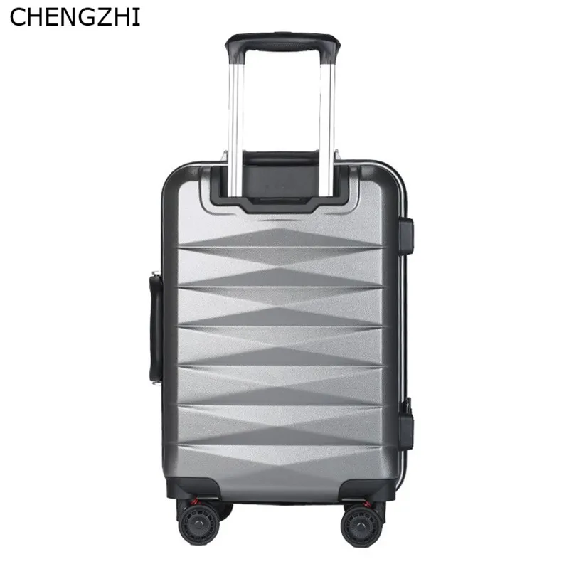 CHENGZHI ABS + PC чемодан на колёсиках spinner для мужчин бизнес пароль женщин путешествий с