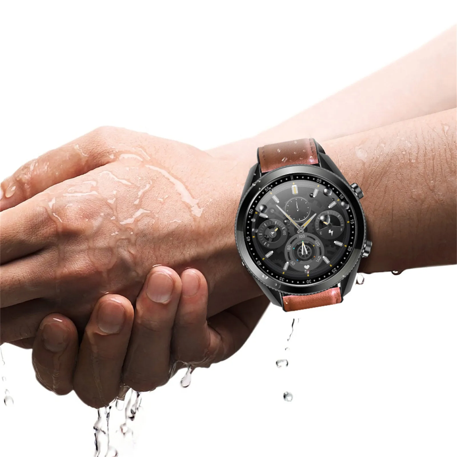 

HIPERDEAL(HIPERDEAL) Smart Watch Bluetooth 5.0 Sports Men Smart Watch Fitness Heart Rate 1.28 Inch Touch-Screen IP67 Waterproof