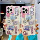 Милый женский розовый чехол с надписями для телефона iPhone 8 7 6 s Plus X XR XS Max, мягкая задняя крышка для iPhone 11 12 Mini 12pro Max, защита