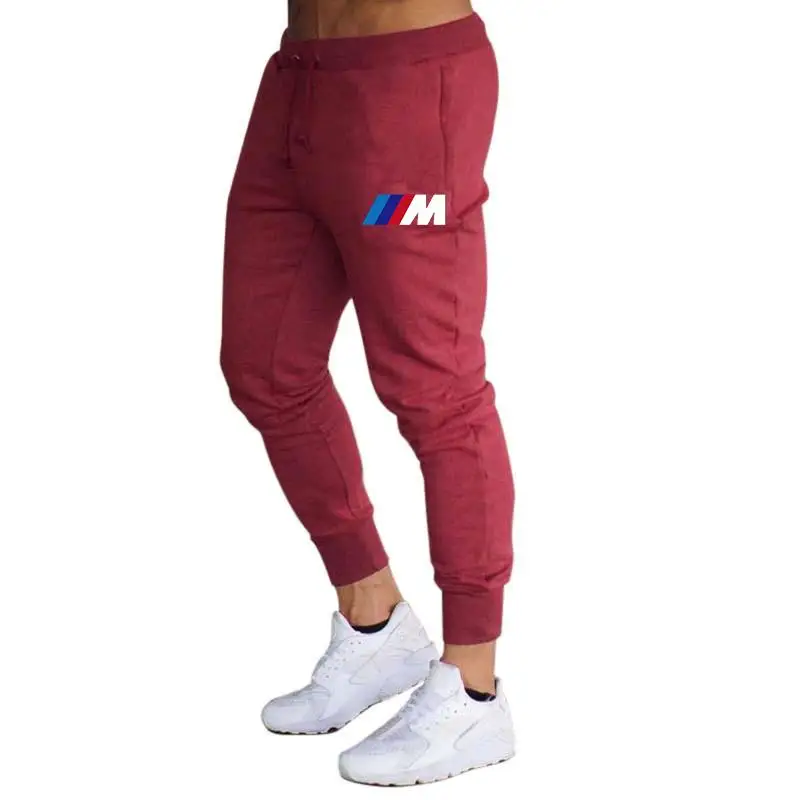 

2021 Spring Casual Men Pants Slim Fit Tracksuit Sports Cargo Pants Fitness Bottoms Gym Skinny Joggers Sweat Trousers Men Clothes