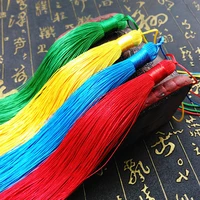 1pcs 50cm overlength silk tassel fringe brush tassels trim for crafts diy jewelry finding embellish curtain accessories
