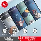 4 шт., мужские хлопковые трусы-боксеры с принтом животных